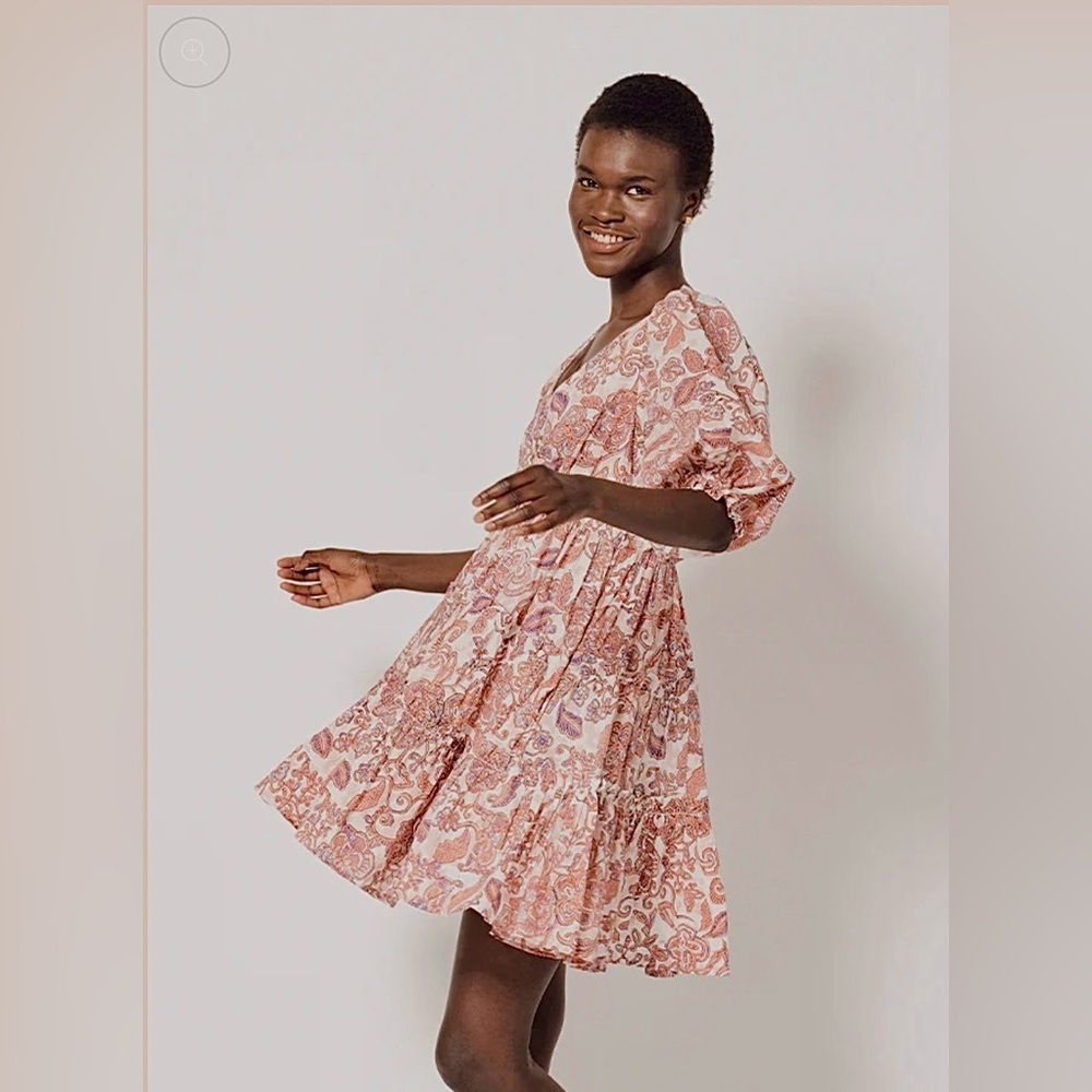 Cleobella Lavinia Organic Cotton Voile Minidress
